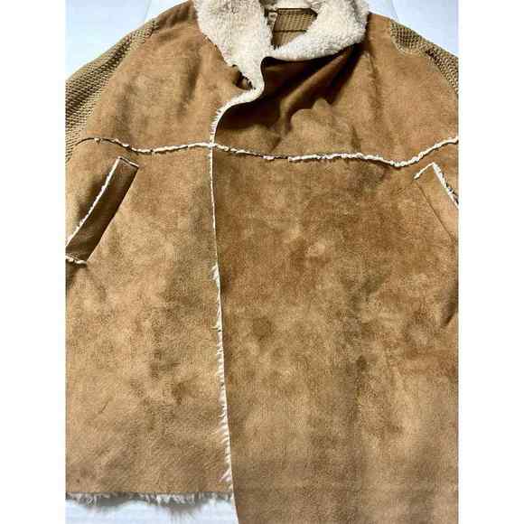 Diva D Shawl Sweater Camel Color Women’s Size 1XL - Picture 3 of 16